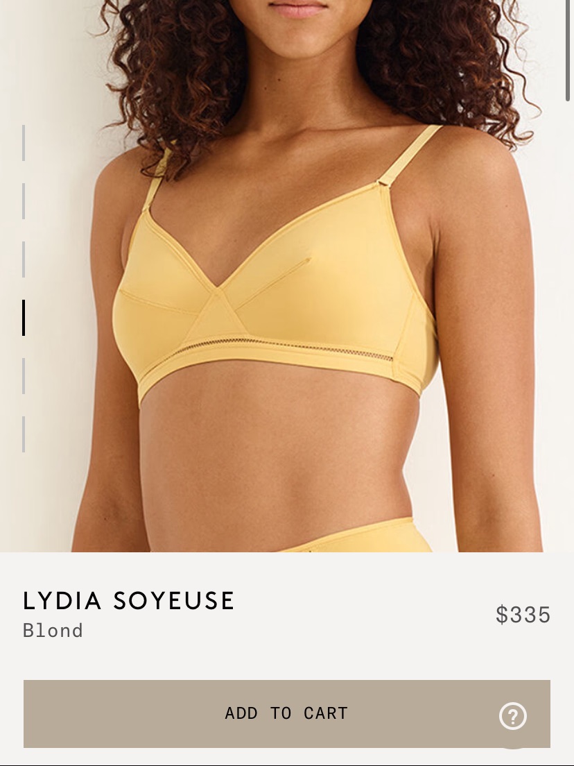Eres Lydia Soyeuse Bra In Blond